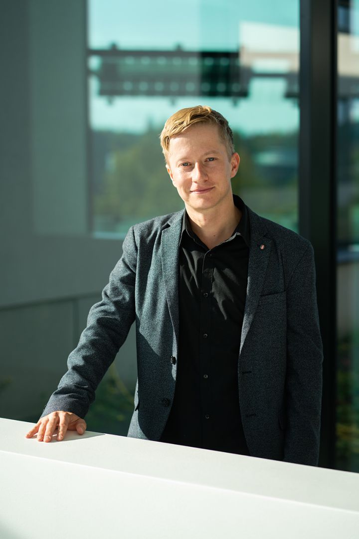 Johann Bauerfeind bei der Arbeit als Sachverständiger